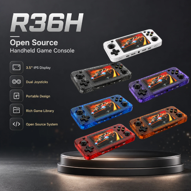 Gaming Console Years - เครื่องเล่นเกมพกพา R36h หน้าจอ IPS ขนาด 3.5