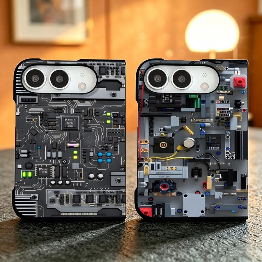 Gaming Console Apple - เคสโทรศัพท์สีม่วงสำหรับเครื่องเล่นเกม สำหรับ Apple iPhone Duo 18