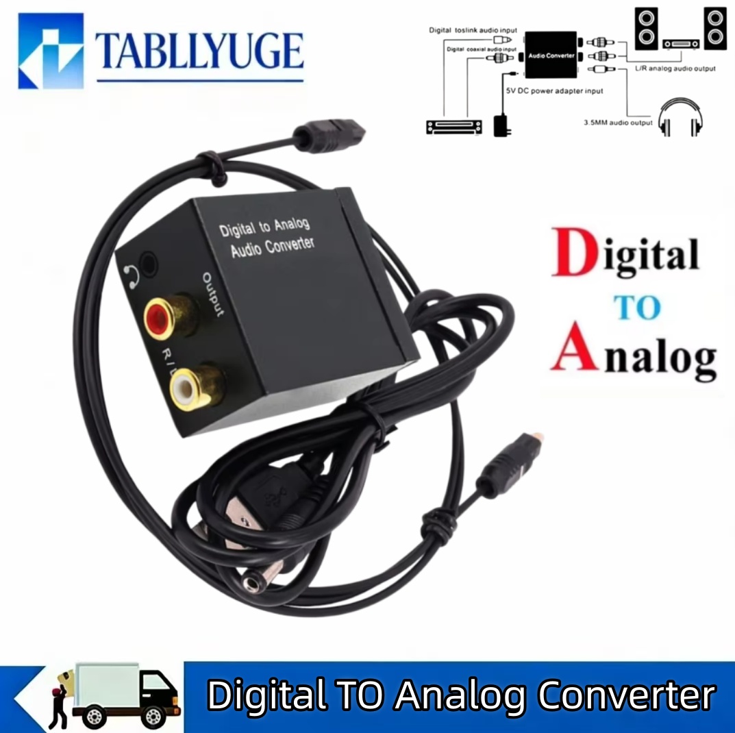 Gaming Console Ayaneo - ตัวแปลงสัญญาณเสียงดิจิตอลเป็นอนาล็อก SPDIF Optical Coaxial Toslink to