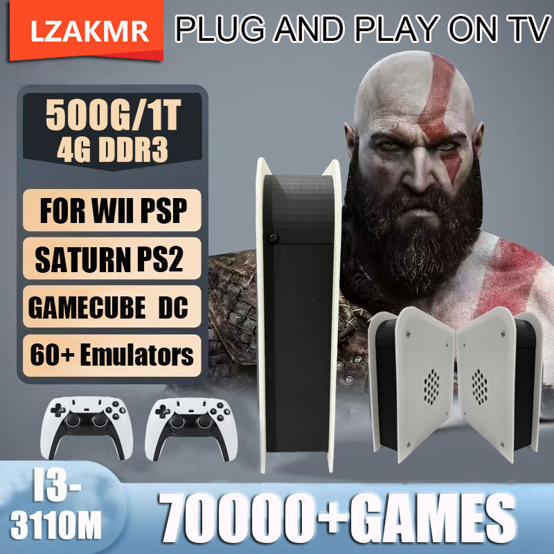 Gaming Console Vintage - คอนโซลเกมไร้สาย 8G RAM Retro พร้อมหน่วยความจำ 2T