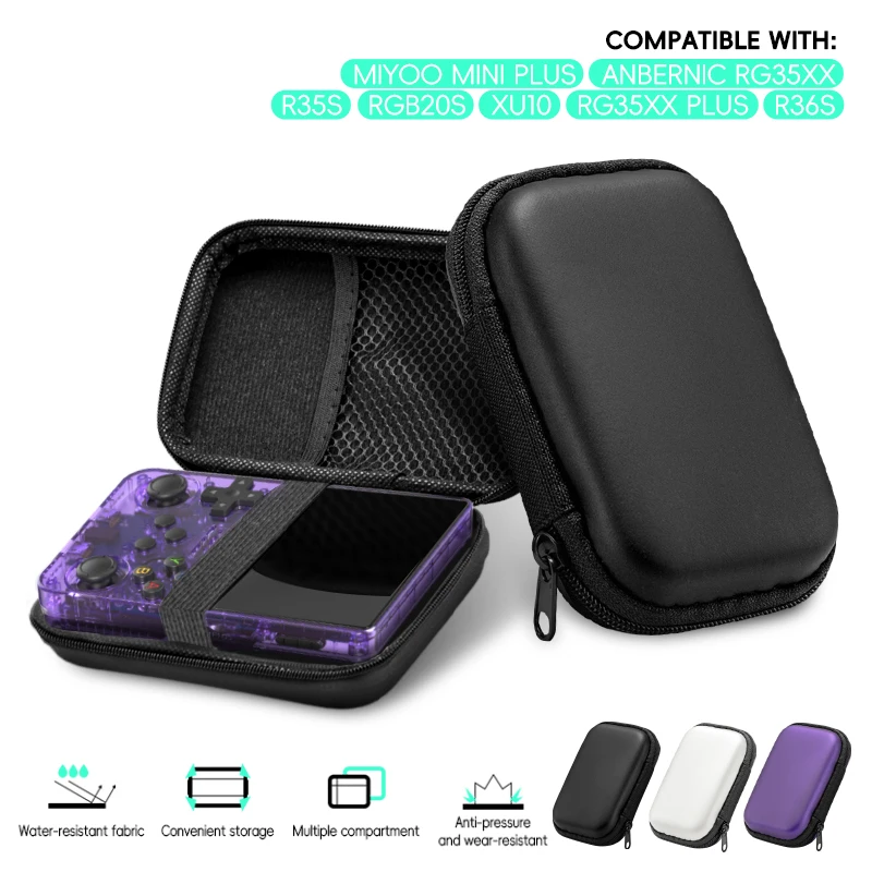 Gaming Console R36S - DATA FROG EVA เคสแข็งสำหรับ RG35XX พลัส
