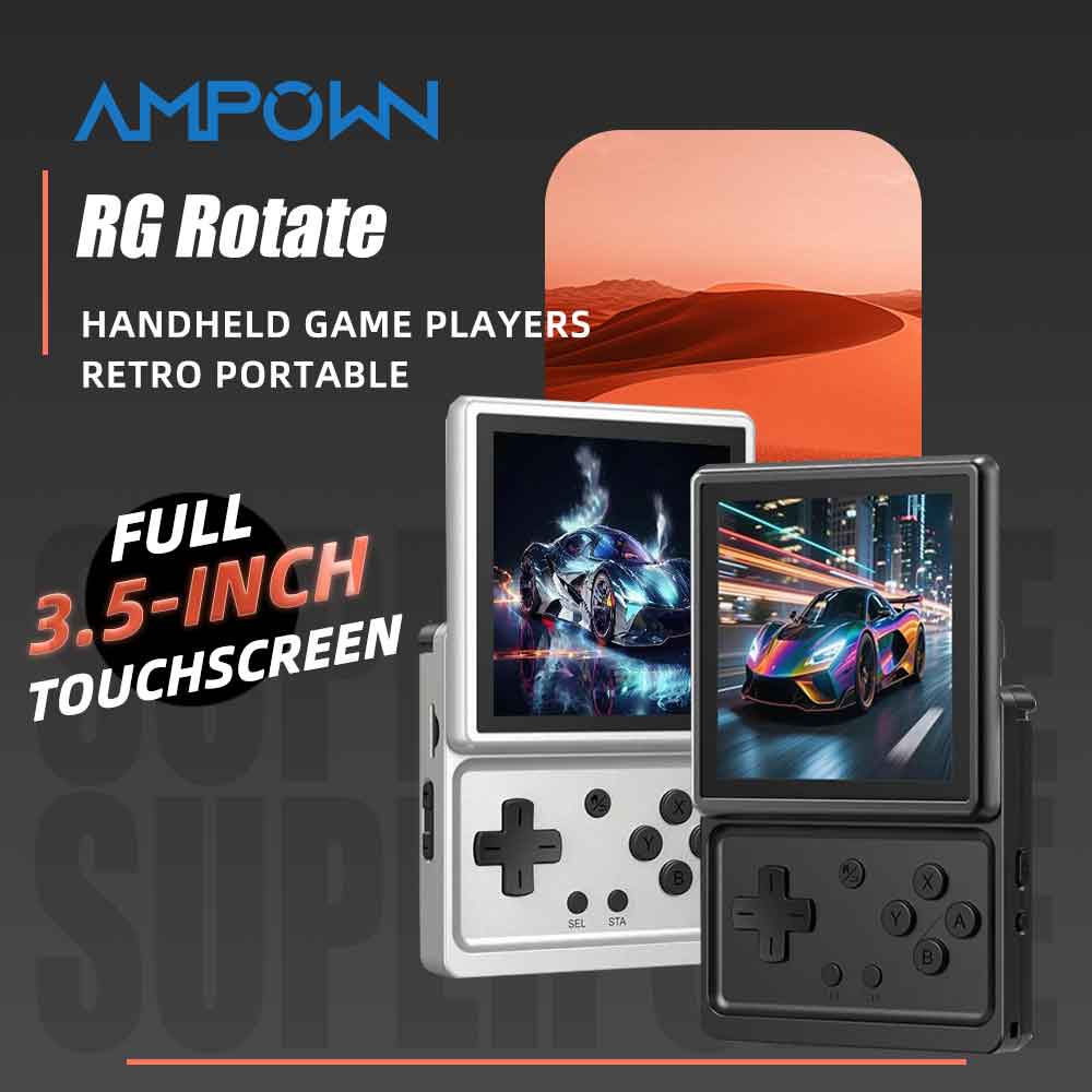 Gaming Console Years - เครื่องเล่นเกมพกพา ANBERNIC RG Rotate ระบบ Android