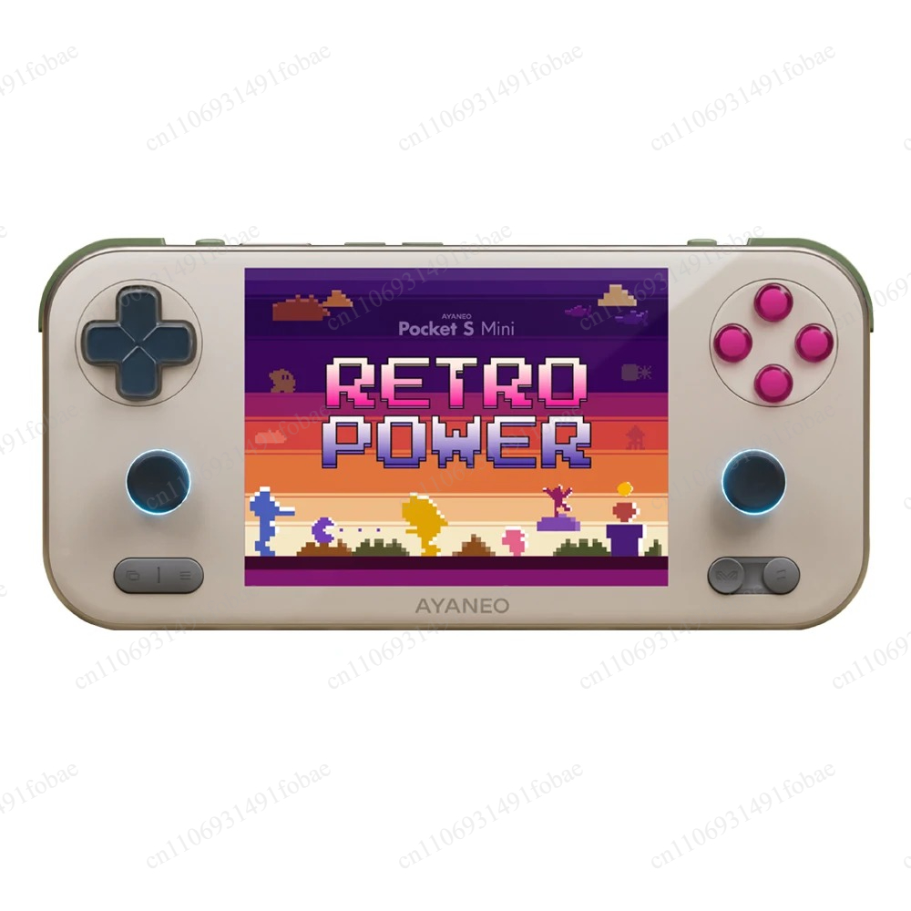 Gaming Console Handheld Retro - AYANEO Pocket S Mini เครื่องเล่นเกมพกพาแบบเรโทร, หน้าจอ