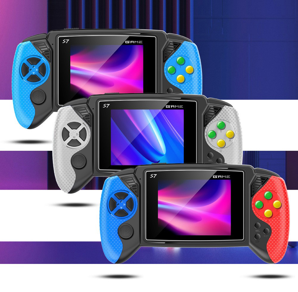 Gaming Console Handheld Retro - เครื่องเล่นเกมพกพา S7 Retro หน้าจอ LCD 3.5