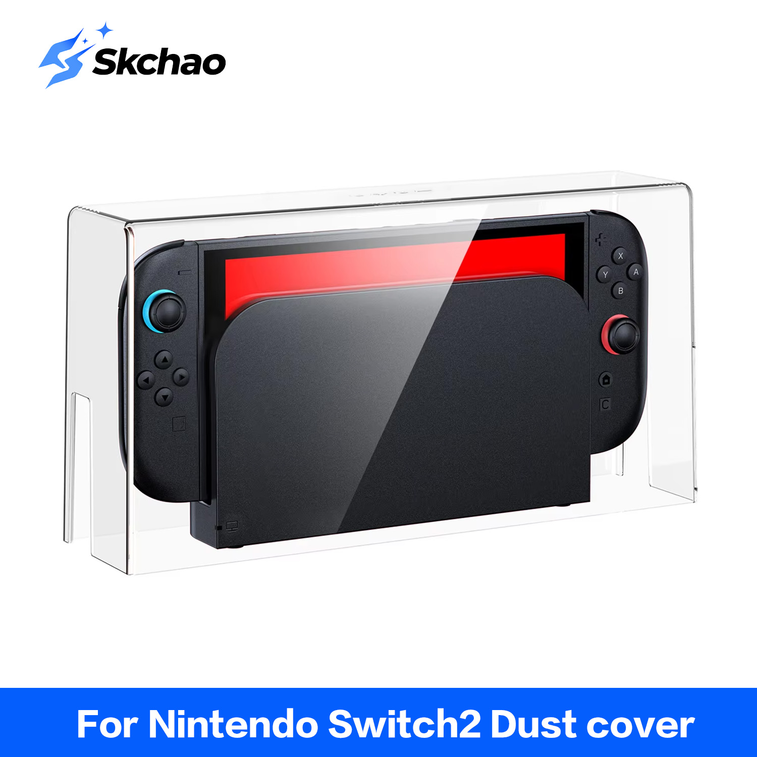 Gaming Console Display Case - เคสป้องกันฝุ่น HD สำหรับ Nintendo Switch 2
