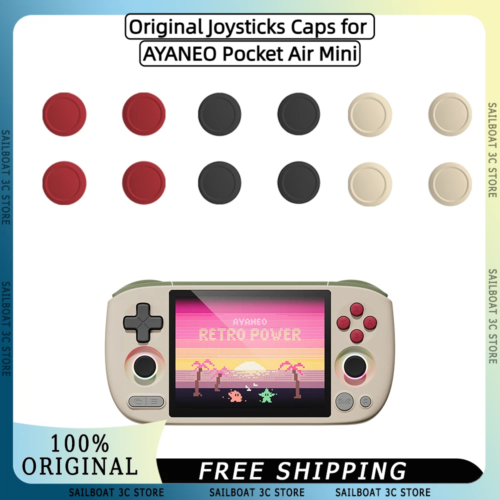 Gaming Console Ayaneo - ฝาครอบจอยสติ๊กแบบดั้งเดิมสำหรับ AYANEO Pocket Air Mini ฝาครอบจอยสติ๊กสำหรับเครื่องเล่นเกมแบบดั้งเดิม