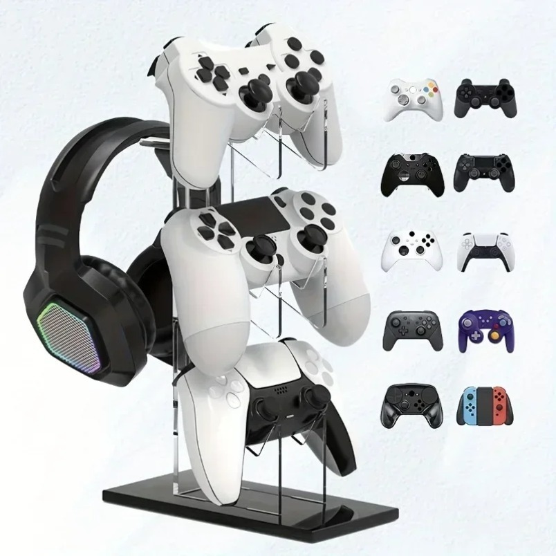 ขาตั้งจอยเกม 3 ชั้น ที่แขวนหูฟ - Gaming Console Organizer บทวิจารณ์และราคา