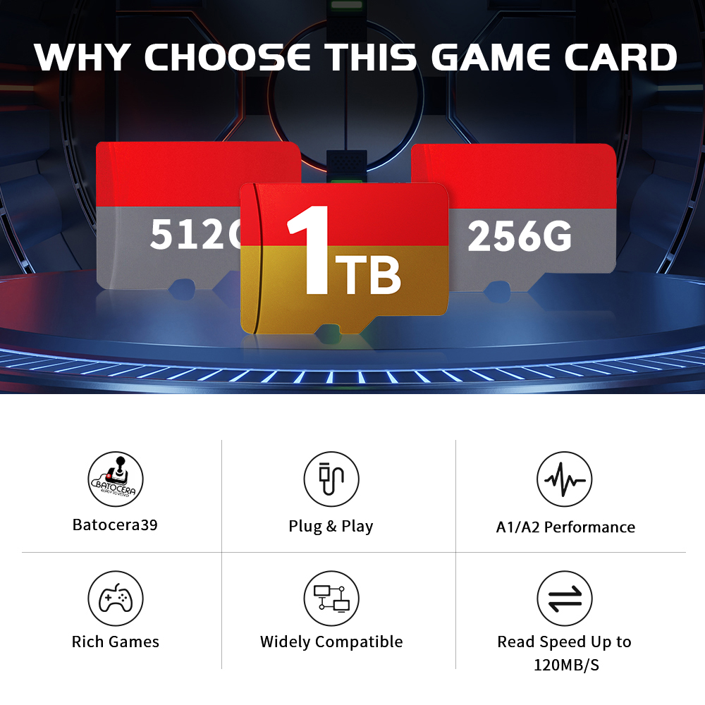 1TB ล่าสุด Batocera 39 OS TF ก - Laptop Gaming Console บทวิจารณ์และราคา