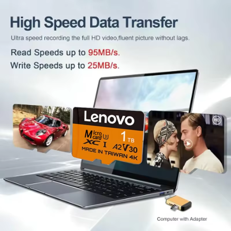 การ์ดหน่วยความจำ Lenovo Secure - Laptop Gaming Console บทวิจารณ์และราคา