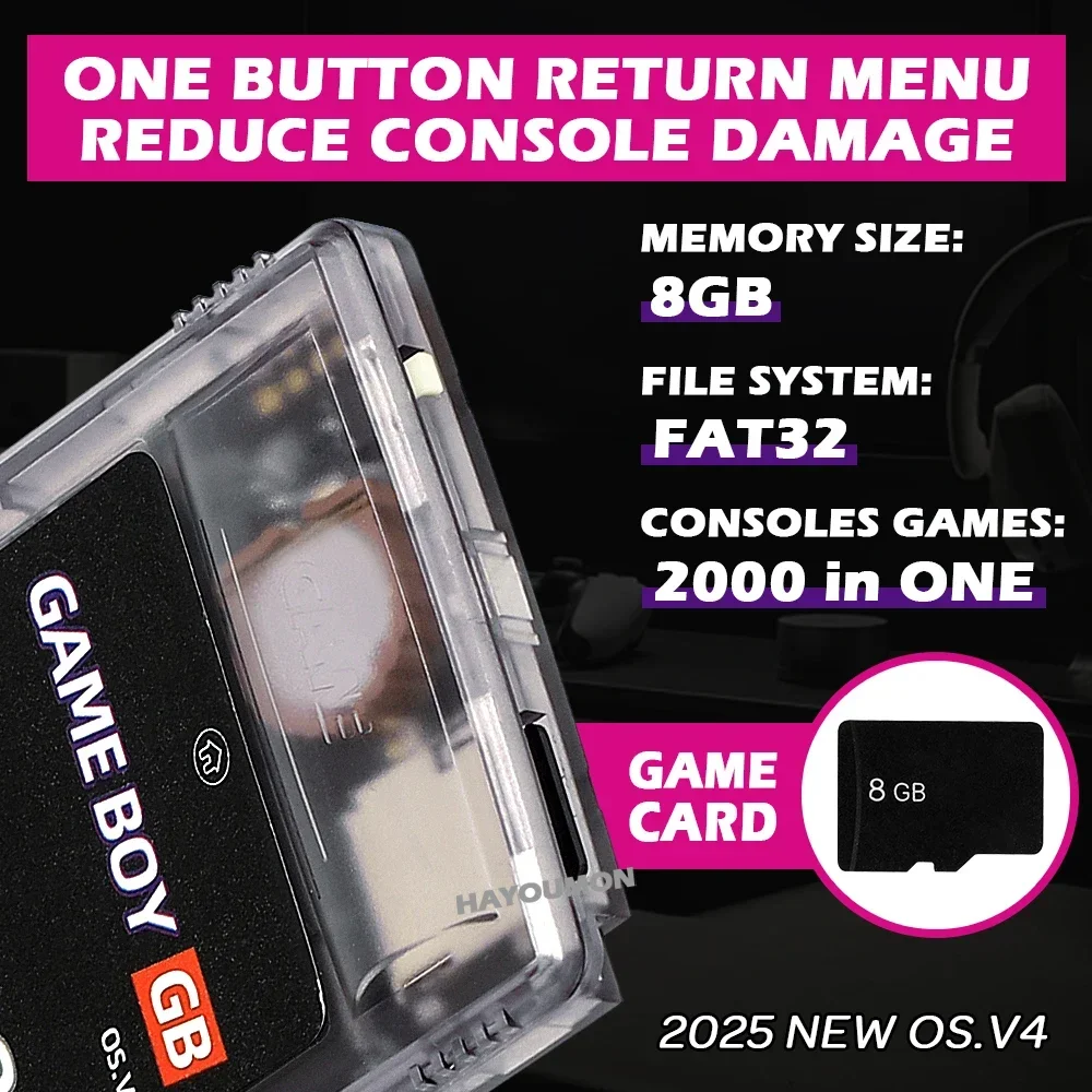 สำหรับเครื่องเล่นเกม GB GBC GB - Gaming Console Os บทวิจารณ์และราคา