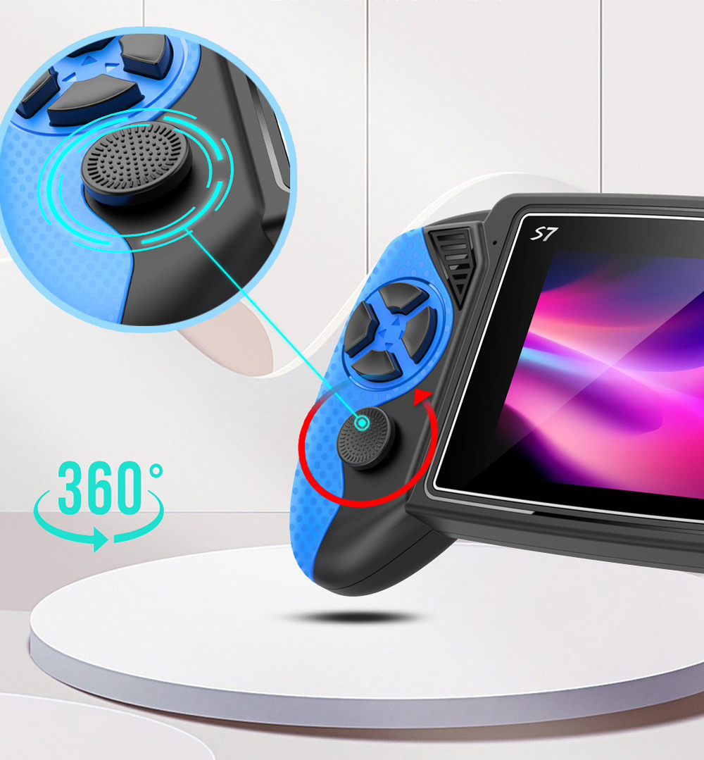 เครื่องเล่นเกมพกพา S7 Retro หน - Gaming Console Handheld Retro บทวิจารณ์และราคา