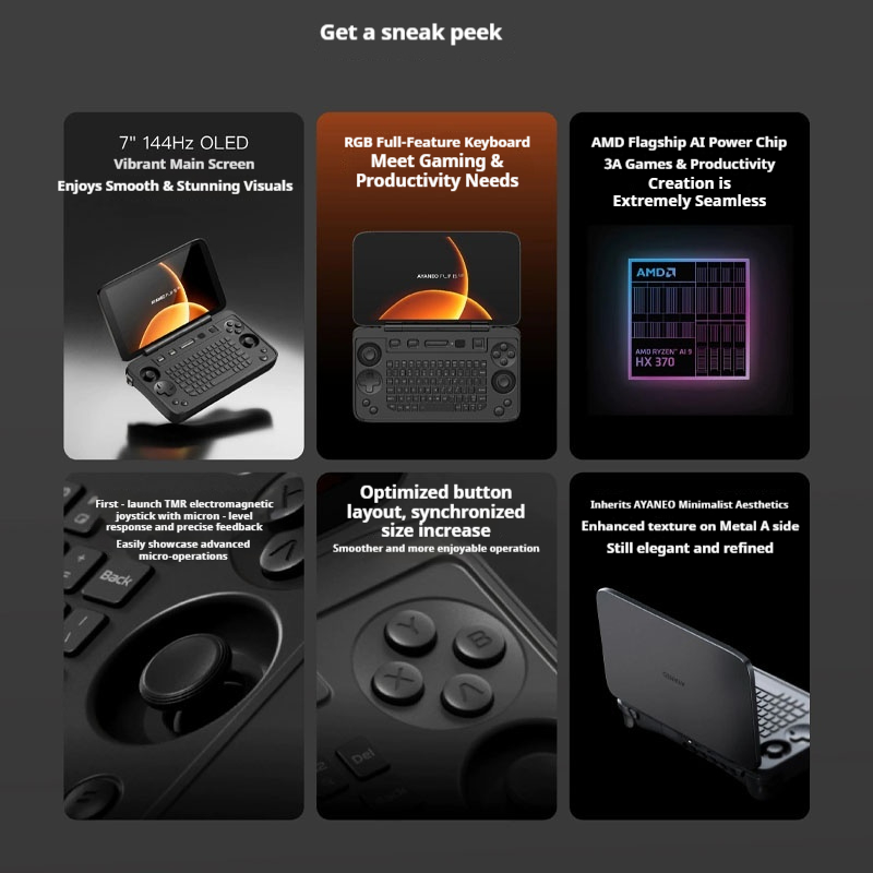 Ayaneo Flip 1s Ds เครื่องเล่นเ - Gaming Console Ayaneo บทวิจารณ์และราคา