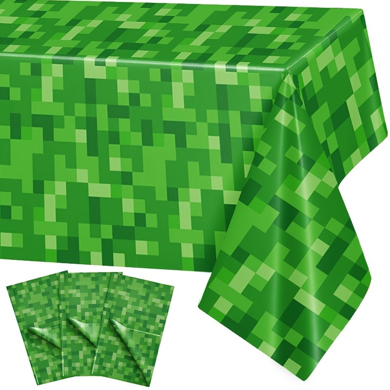 ผ้าปูโต๊ะลาย Creeper Face แบบใ - Gaming Console Design บทวิจารณ์และราคา