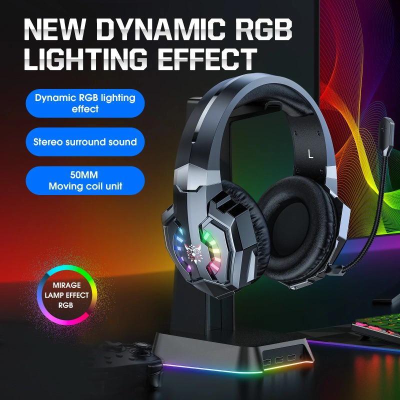 หูฟังเกมมิ่งไร้สาย ONIKUMA B15 - Gaming Console Apple บทวิจารณ์และราคา