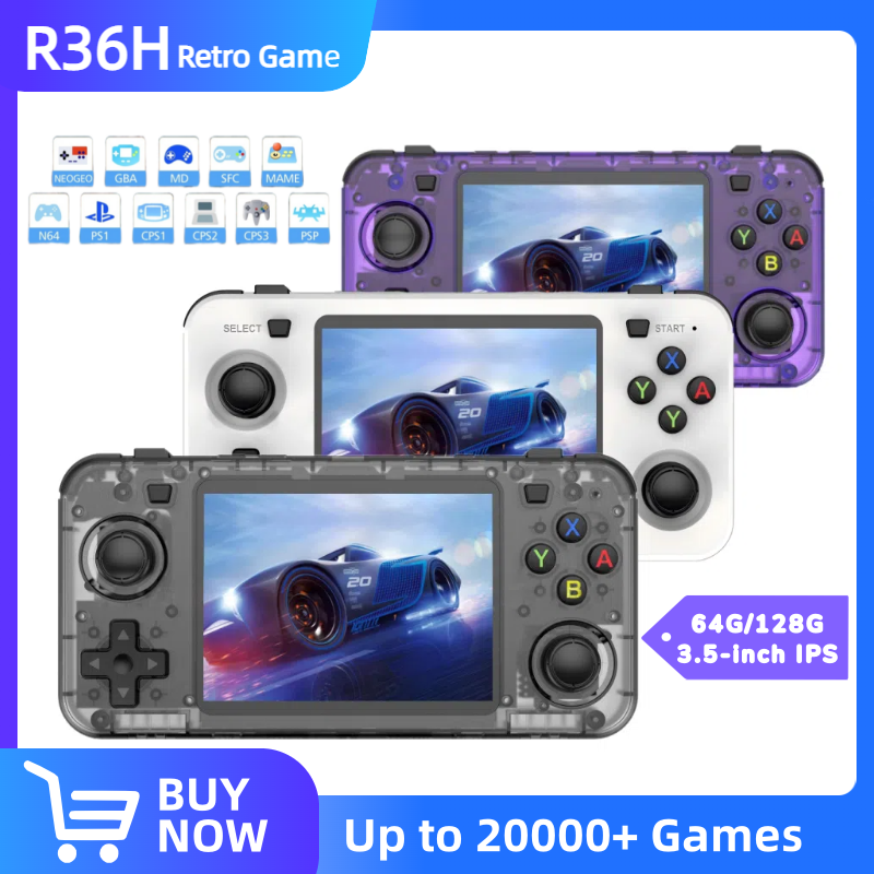 เครื่องเล่นเกมพกพา R36H ระบบ L - Gaming Console Handheld Retro บทวิจารณ์และราคา