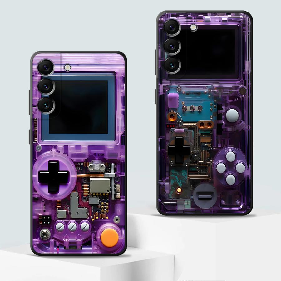เคสโทรศัพท์มือถือลายเกมส์สีม่ว - Gaming Console With บทวิจารณ์และราคา