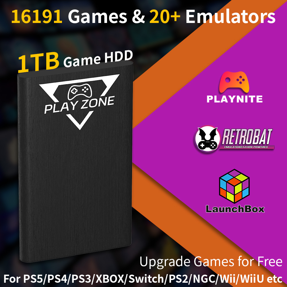 ฮาร์ดดิสก์พกพา Play Zone 1TB ส - Gaming Console Game Zone บทวิจารณ์และราคา