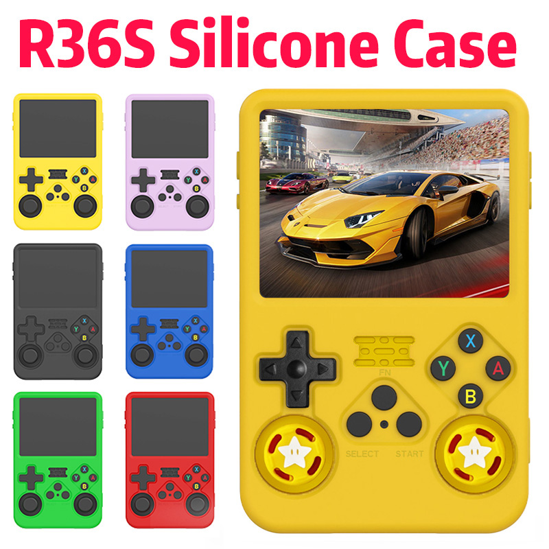 เคสซิลิโคนสีสำหรับเครื่องเล่นเ - Gaming Console R36S บทวิจารณ์และราคา