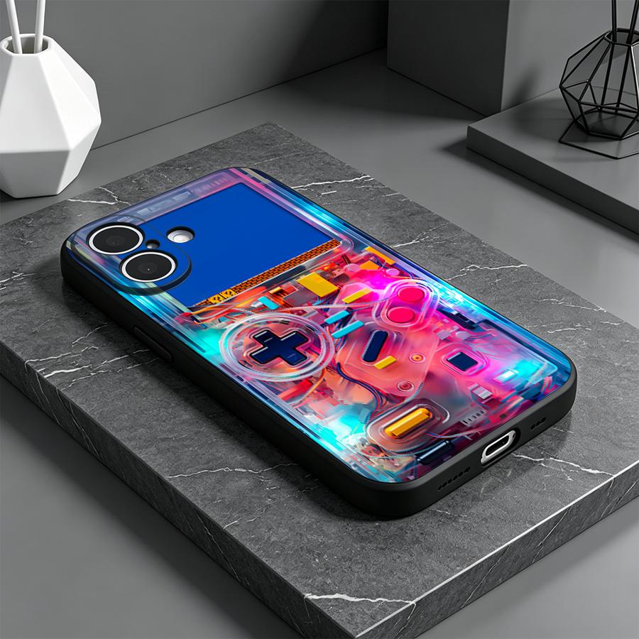 เคสโทรศัพท์ลายเกมส์สีสันสดใสสำ - Gaming Console Apple บทวิจารณ์และราคา