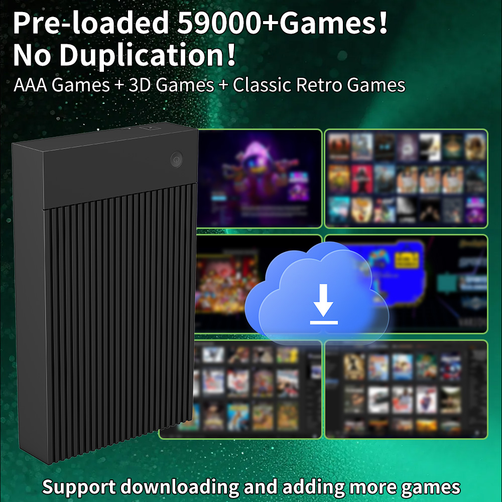 ไฮเปอร์เบส มิกซ์ 4T เรโทร HDD  - Gaming Console Vintage บทวิจารณ์และราคา