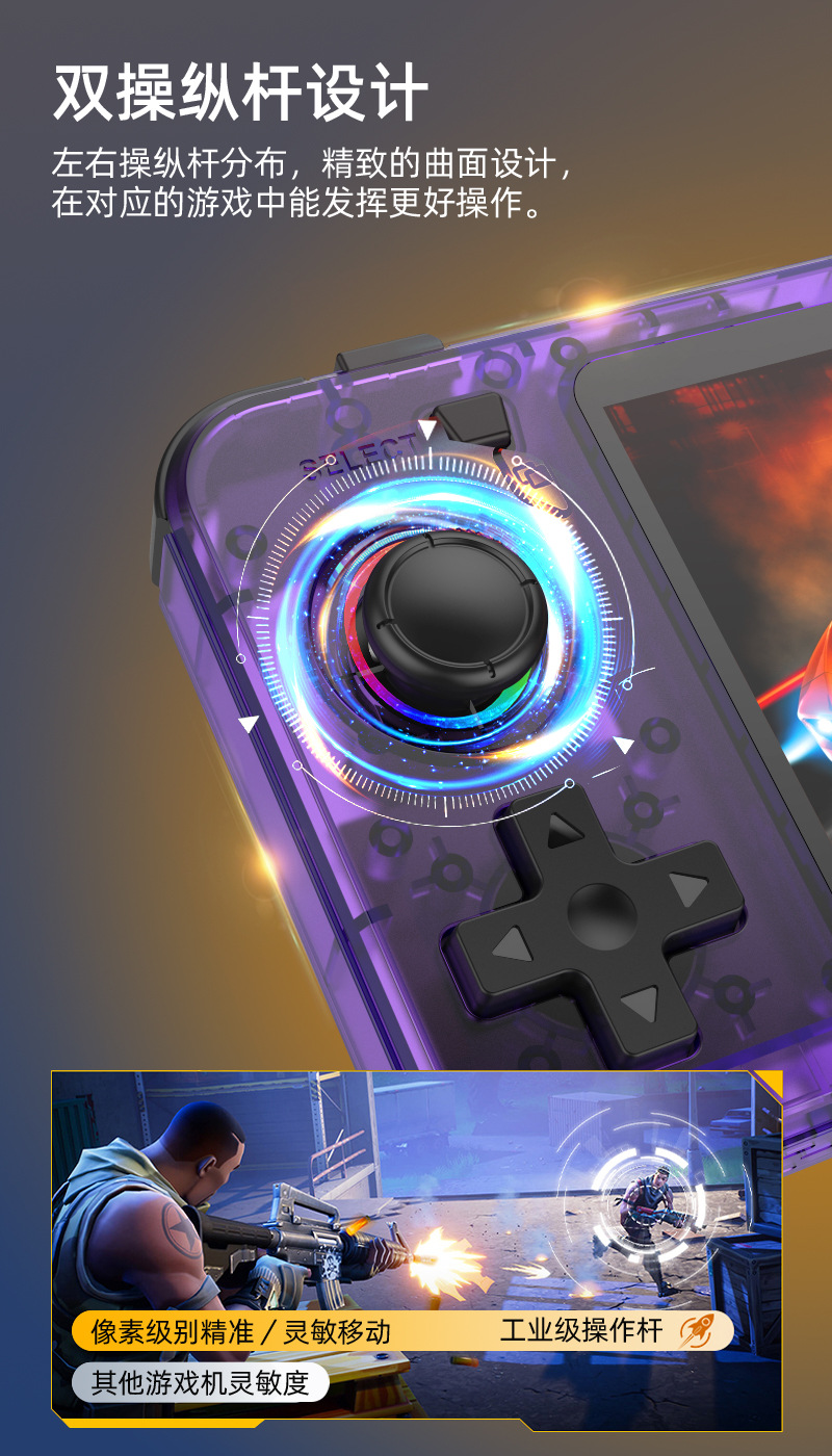 ใหม่ R36H Retro คอนโซลมือถือ O - Gaming Console R36S บทวิจารณ์และราคา