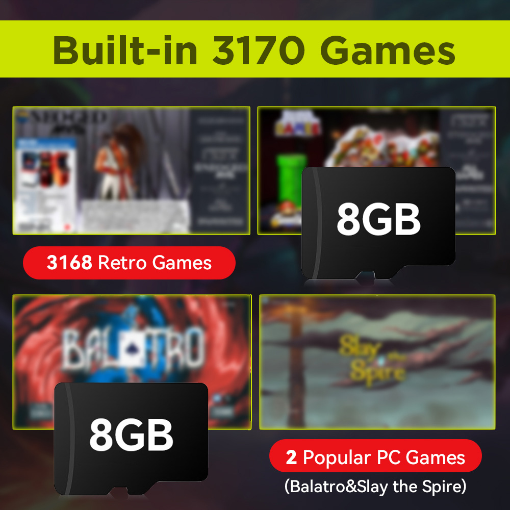8GB เกม TF Card 3170 Retro/เกม - Laptop Gaming Console บทวิจารณ์และราคา
